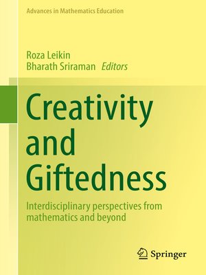 cover image of Creativity and Giftedness